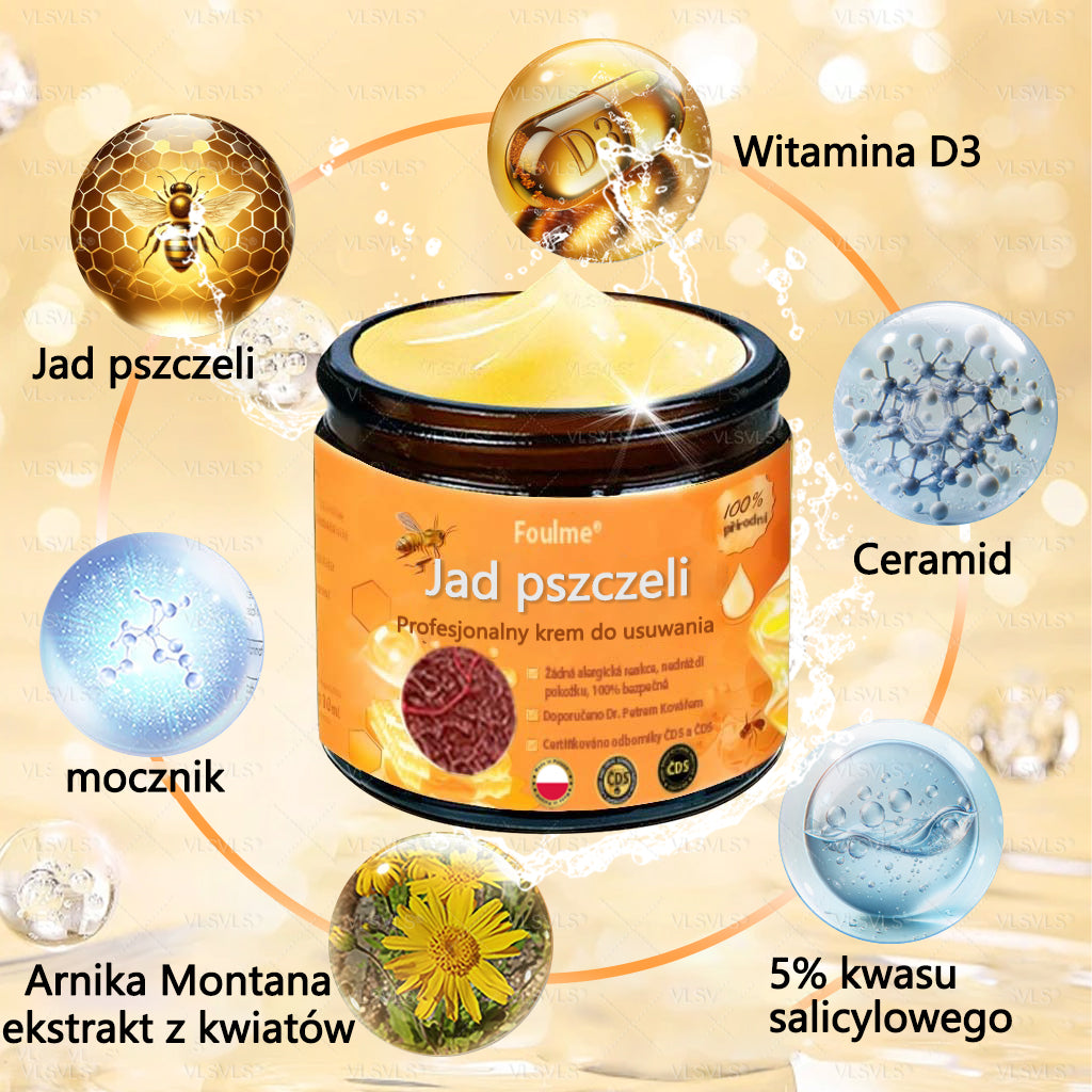 【Oficjalny sklep flagowy】Foulme® Profesjonalny krem do usuwania jadu pszczelego✨