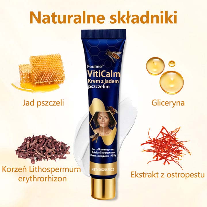 Foulme® VitiCalm krem z jadem pszczelim🐝🐝